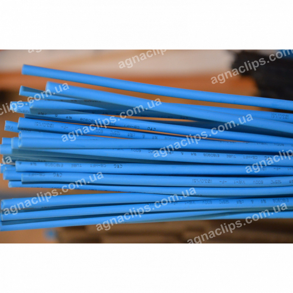 Термозбіжна трубка стандарт Кембрик Ø 3 мм термозбіжний Ціна 3.32 грн ...